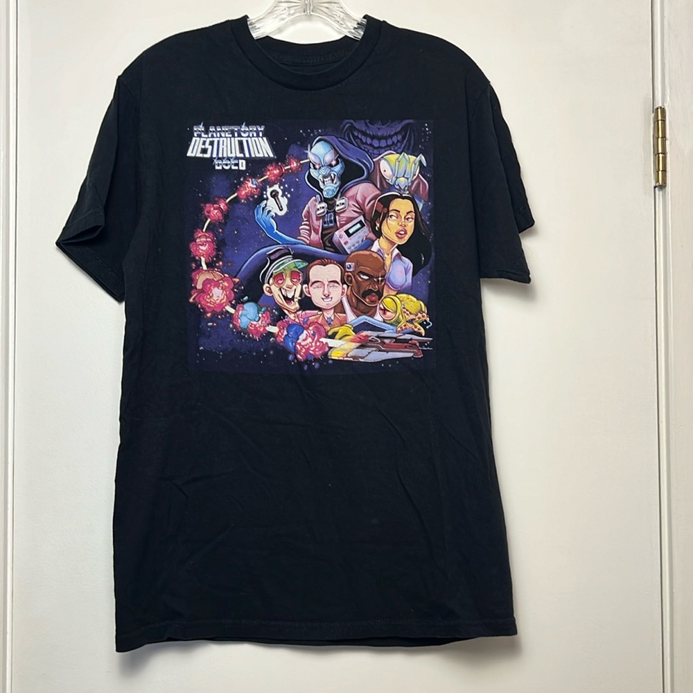 Logic Planetary Destruction Doc D Graphic Tee - Men's Size Medium